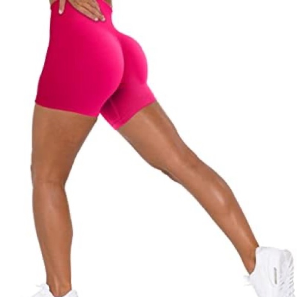 Women's Pink Athletic Shorts